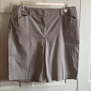 Pin stripe shorts, size 16.